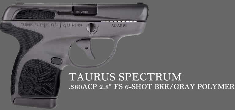 Taurus Spectrum .380 acp 2.8